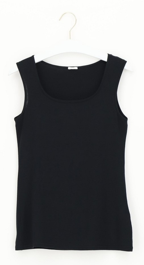 Dames Tank Top Black