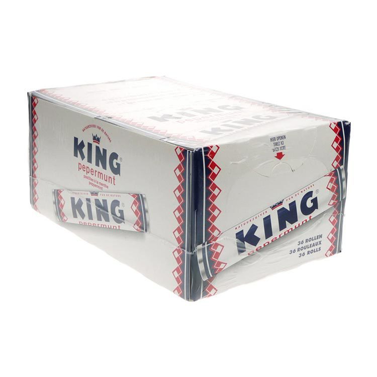 King Pepermunt King size rol