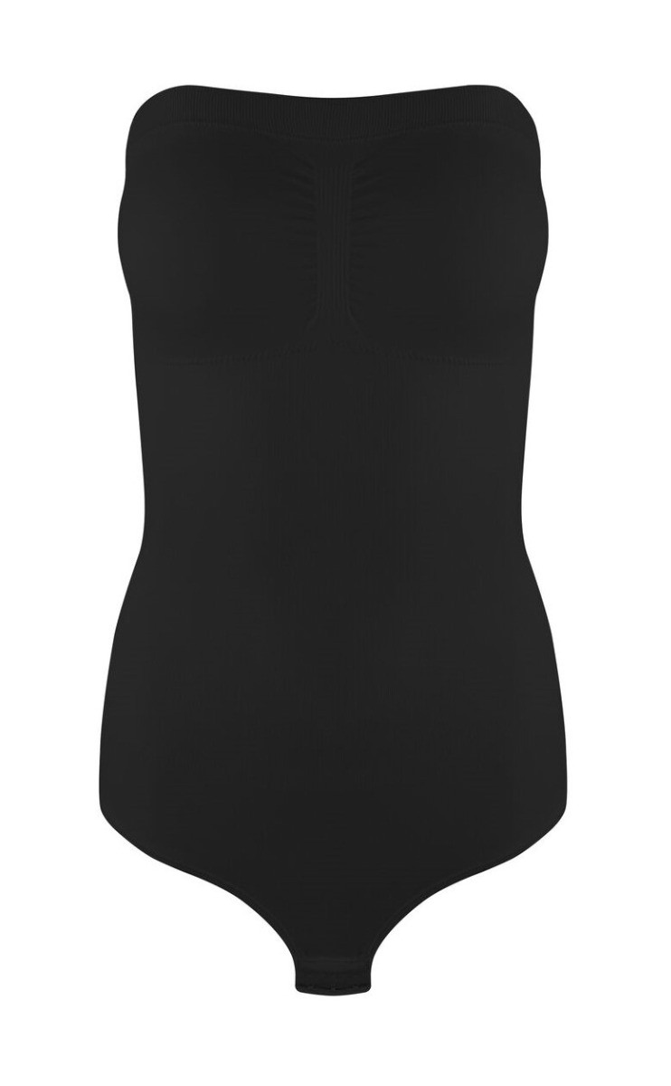 Dames Bandeau Thong Body Black
