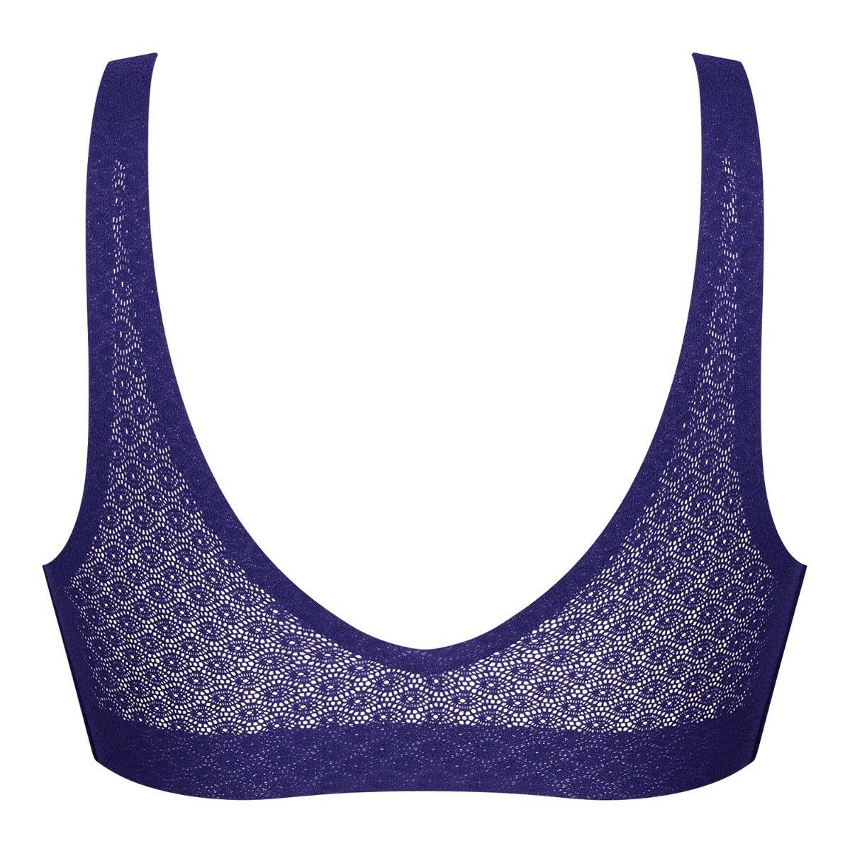 ZERO Feel Lace Dames Bralette Blue Ink