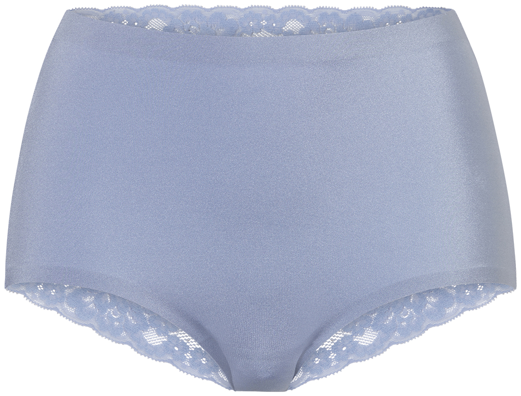 Secrets Lace Dames High Waist Powder Blue