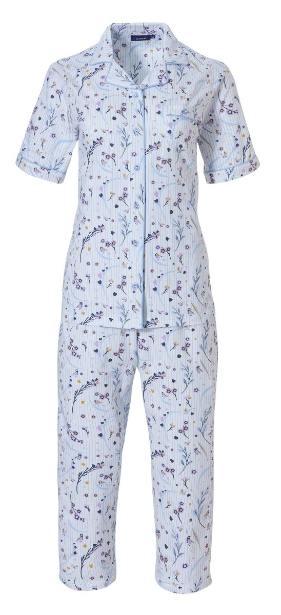Dames Pyjama Lichtblauw