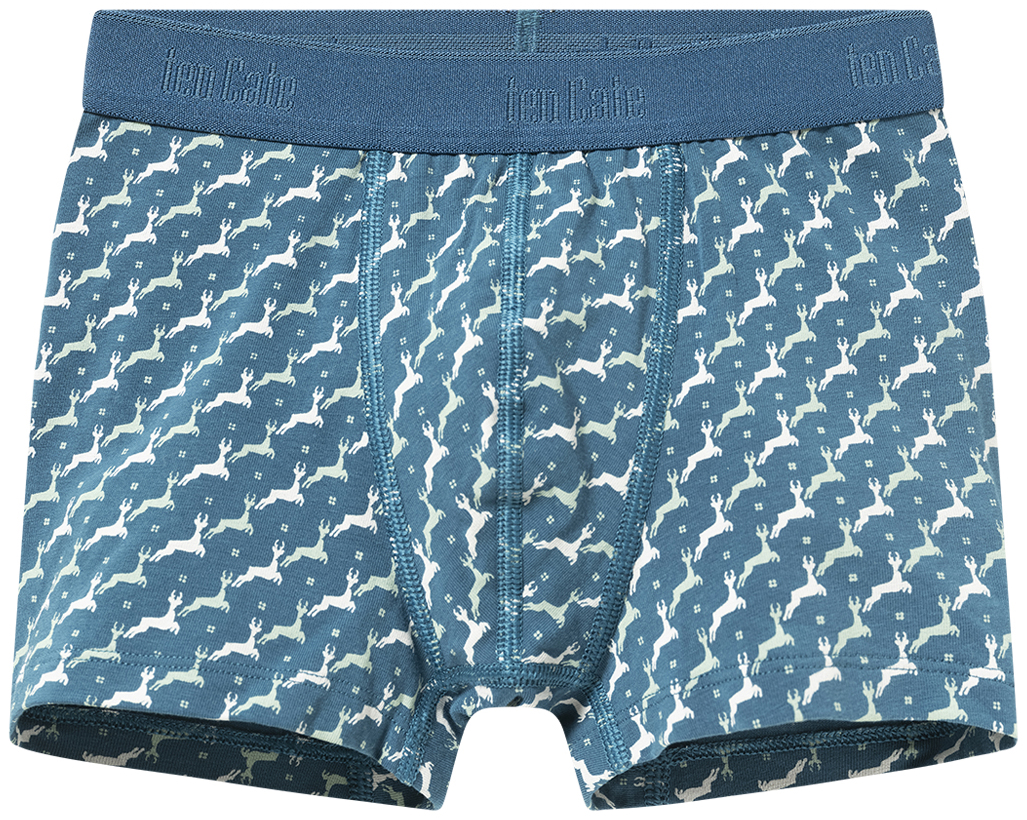 Ten Cate Meisjes Girls Shorts Jumping Deer Sea White