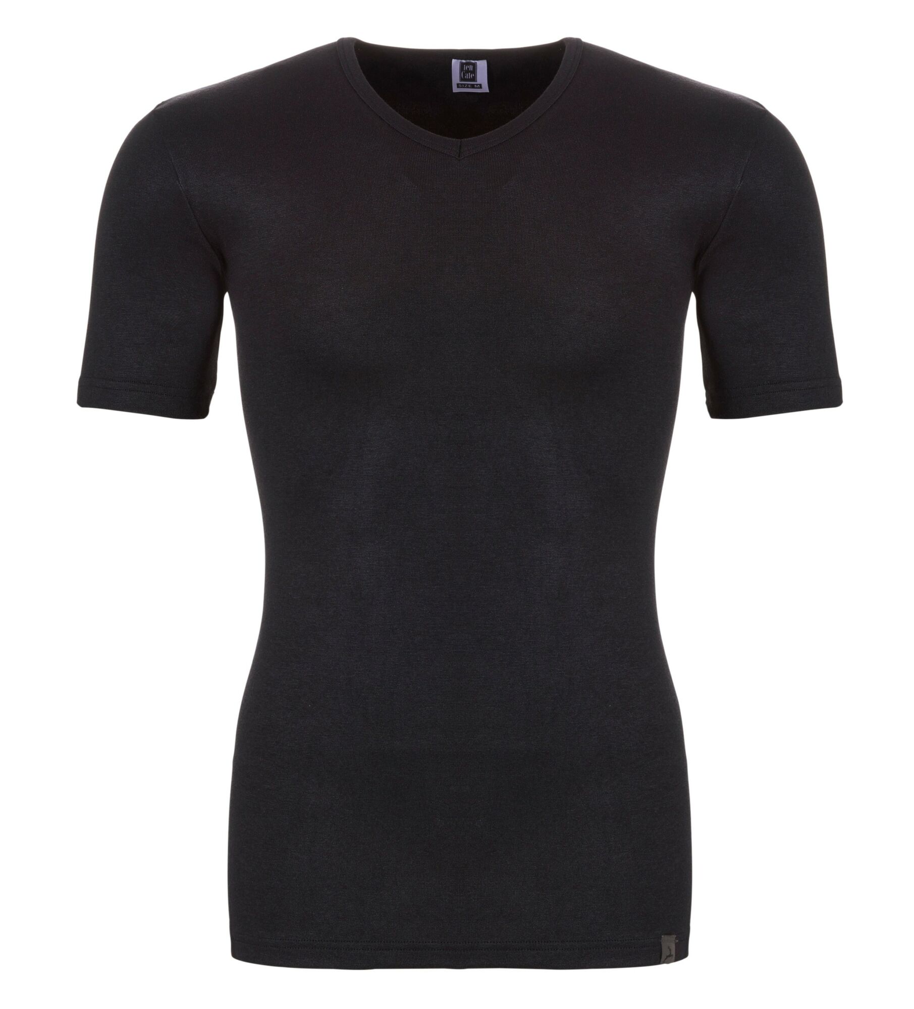 Heren Thermo Viloft V-Neck T-Shirt Zwart