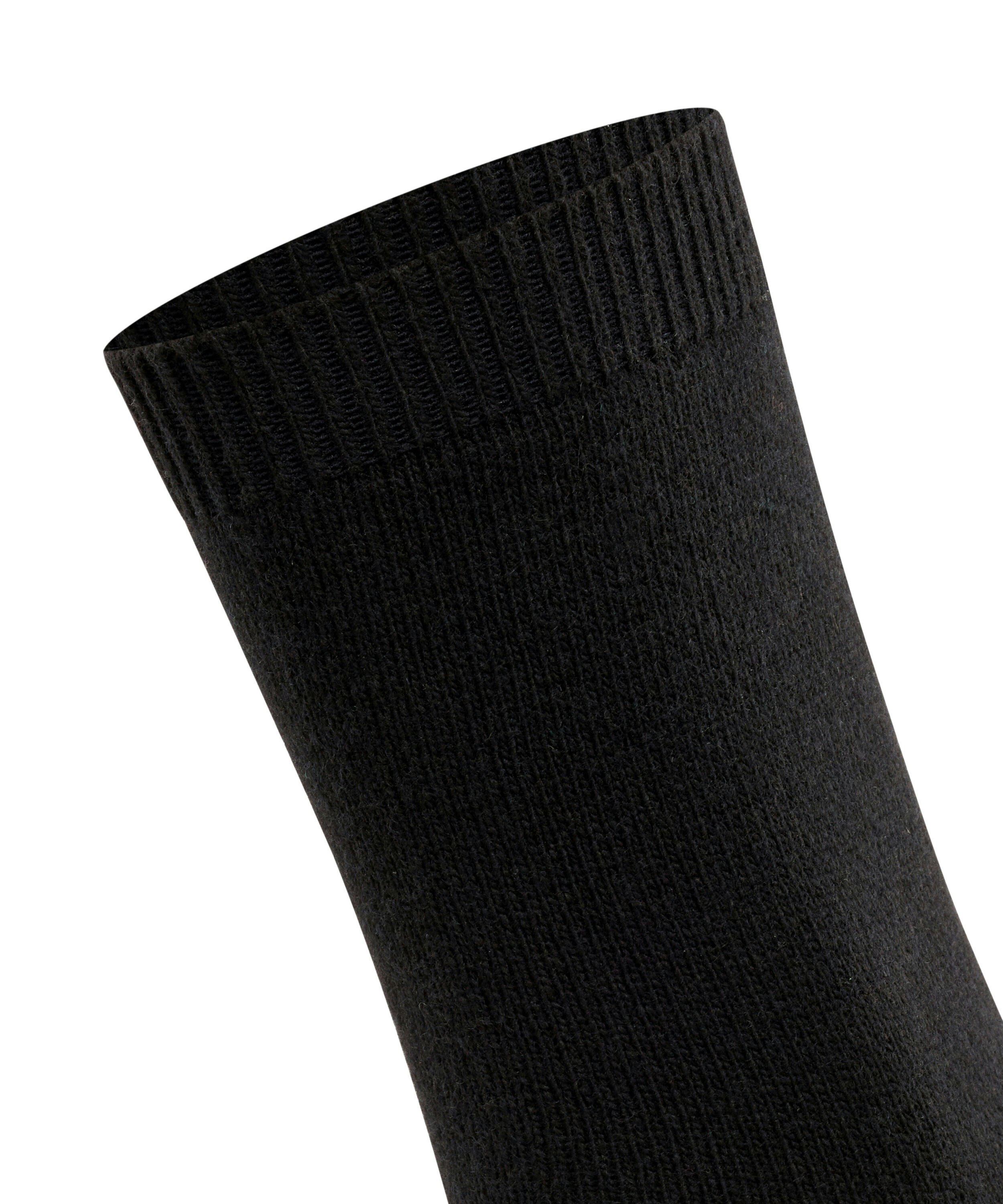 FALKE Dames Cosy Wool Sokken Zwart