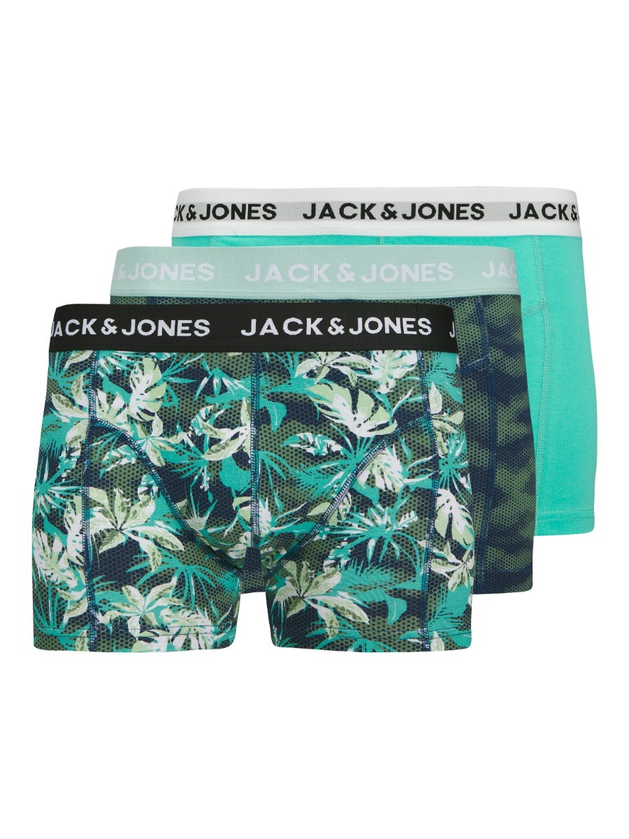 Jack&Jones Heren Jactasmania Boxershorts 3-Pack Sea Spray