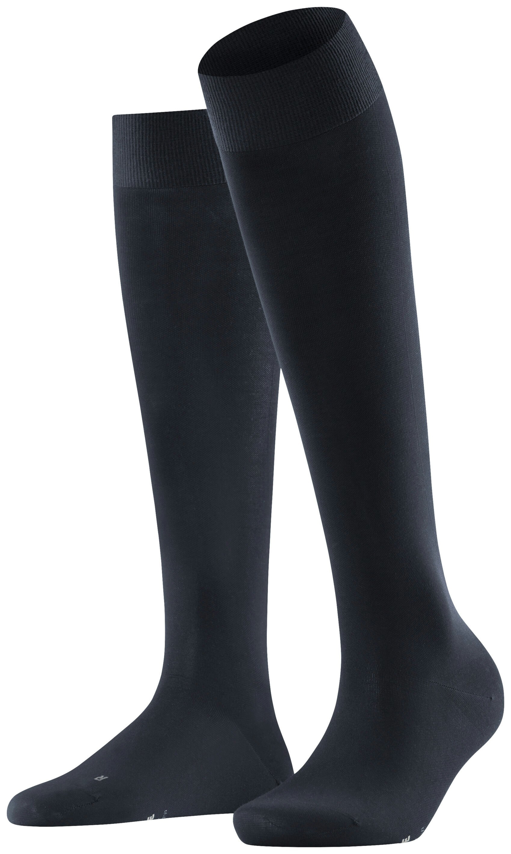 FALKE Dames Vitalizer Kniekousen Dark Navy