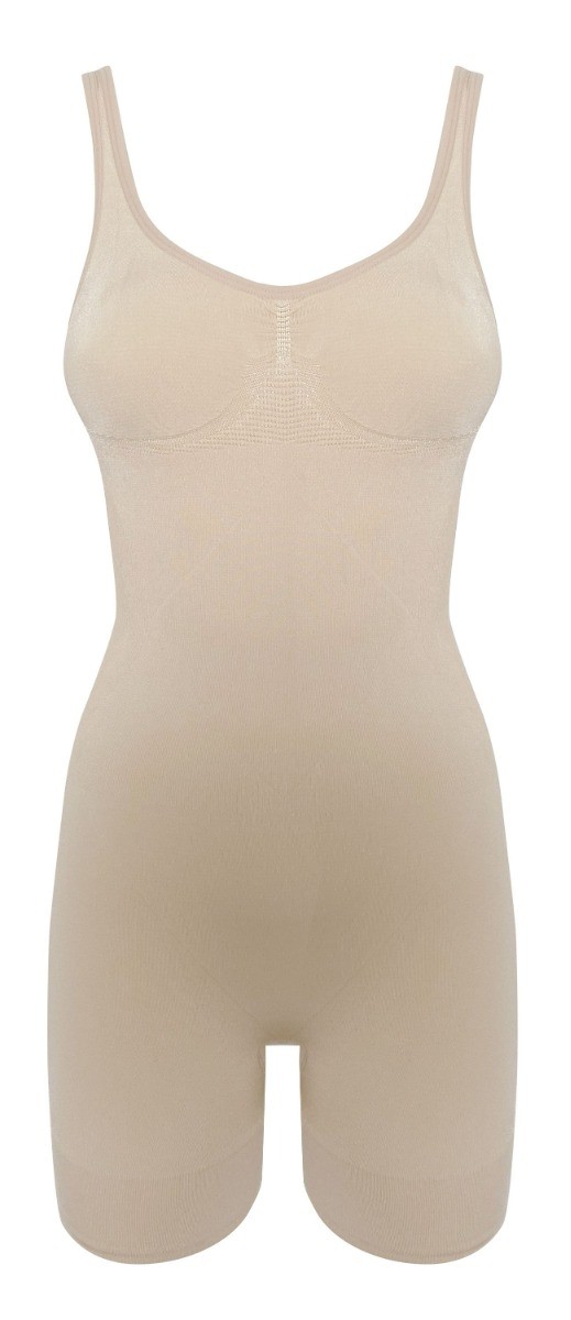 Dames Low Back Bodysuit Latte