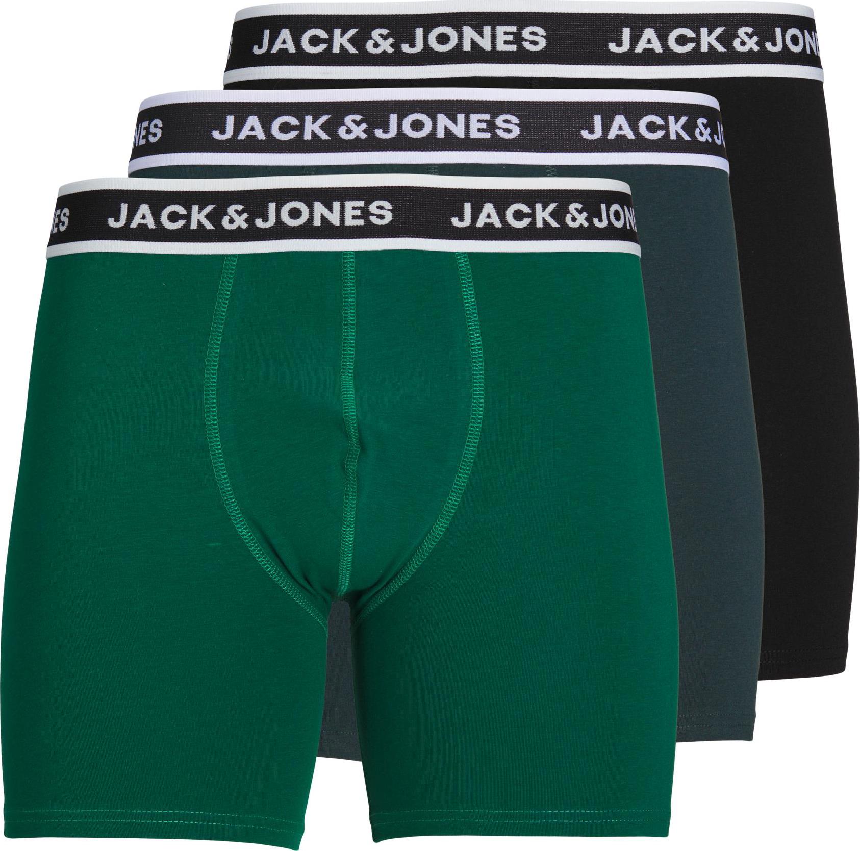 Heren Jacecho Solid Boxer Briefs 3 Pack Magical Forest