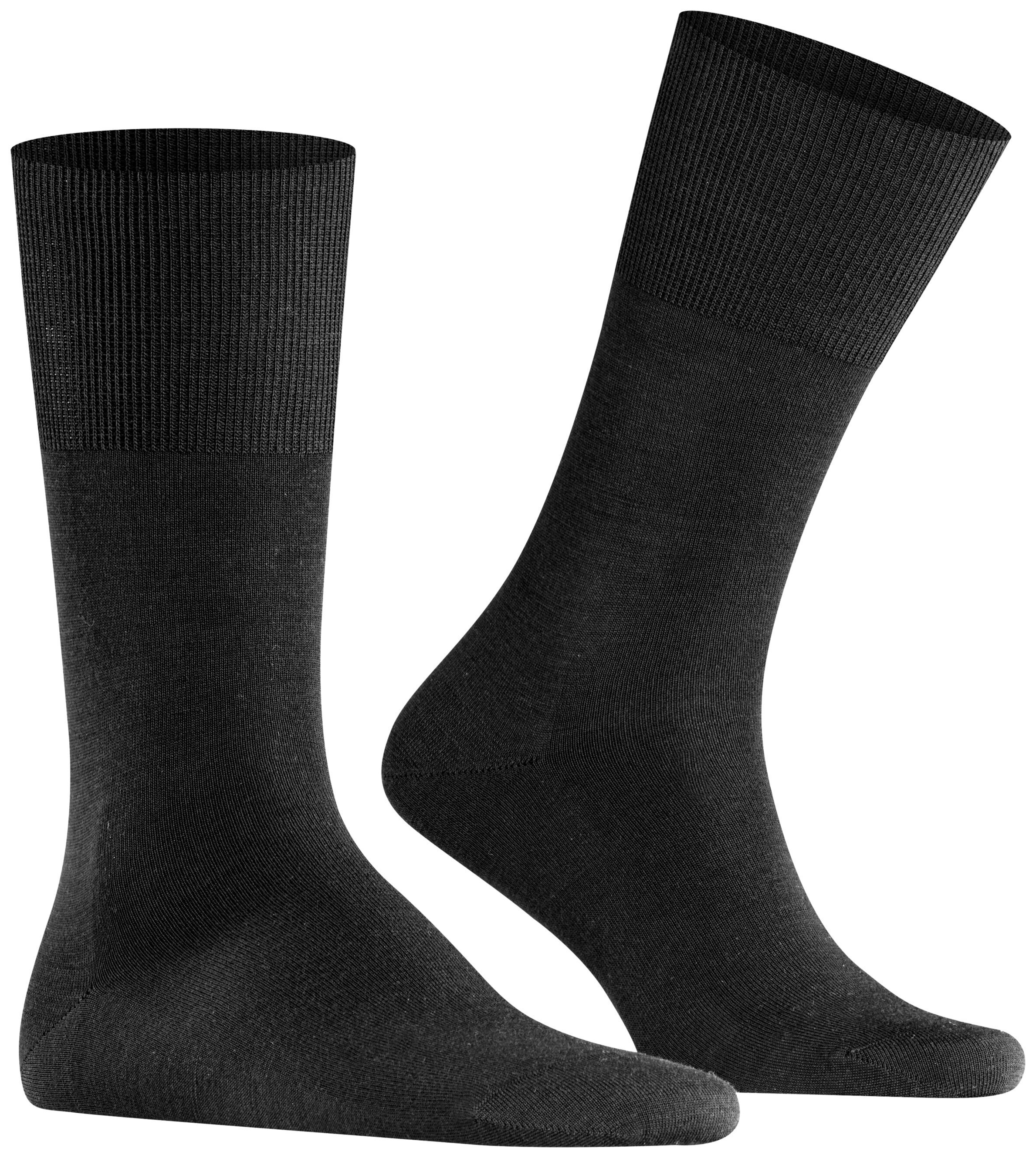FALKE Heren Airport Sokken Black