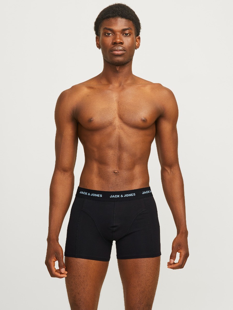 Jack&Jones Heren Jacmarvin Boxershorts 3-Pack Black