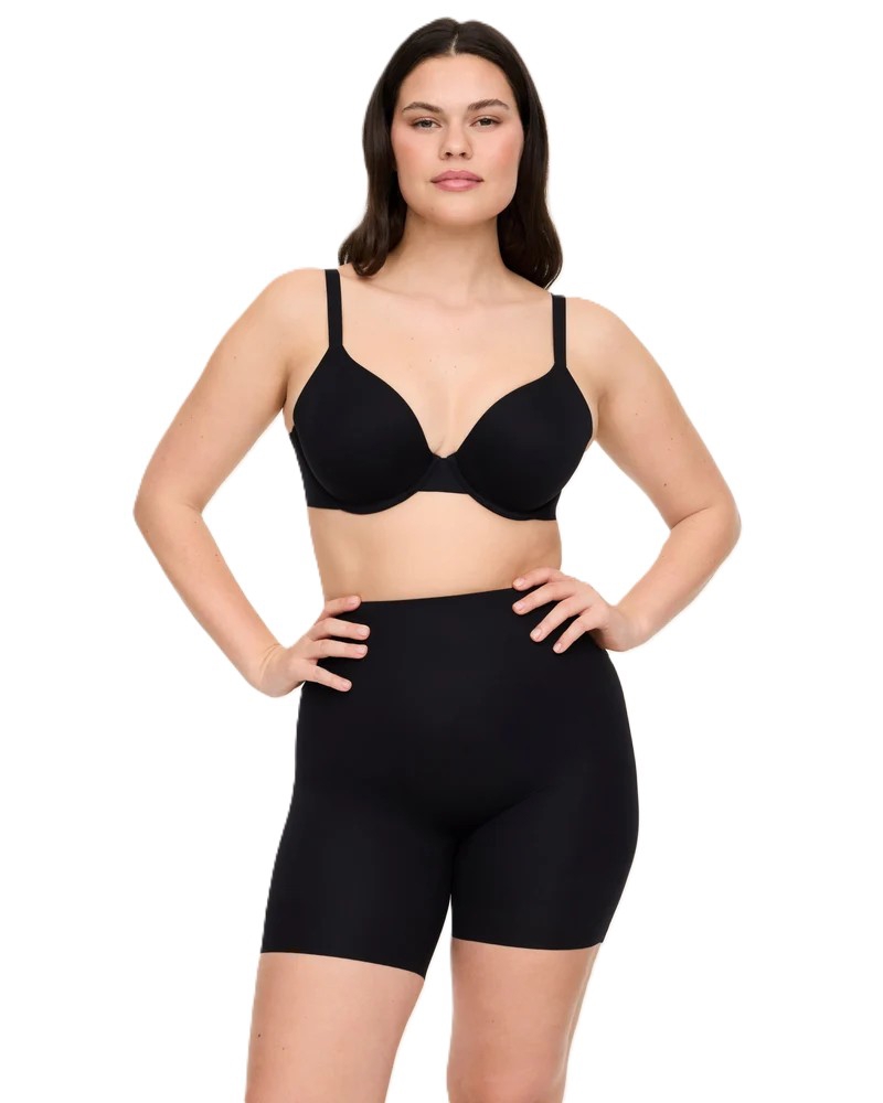 Spanx Dames SPANXshape SuitYourFancy Low-Back Midthigh Short Very Black