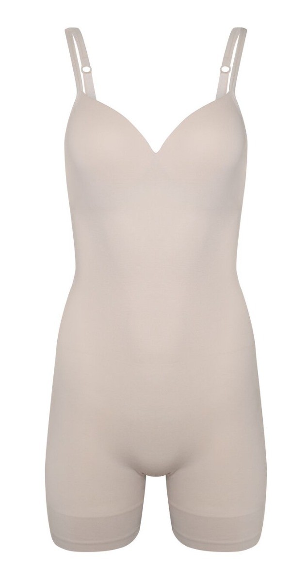 Dames Body Soft Low Back Bodysuit Lungo