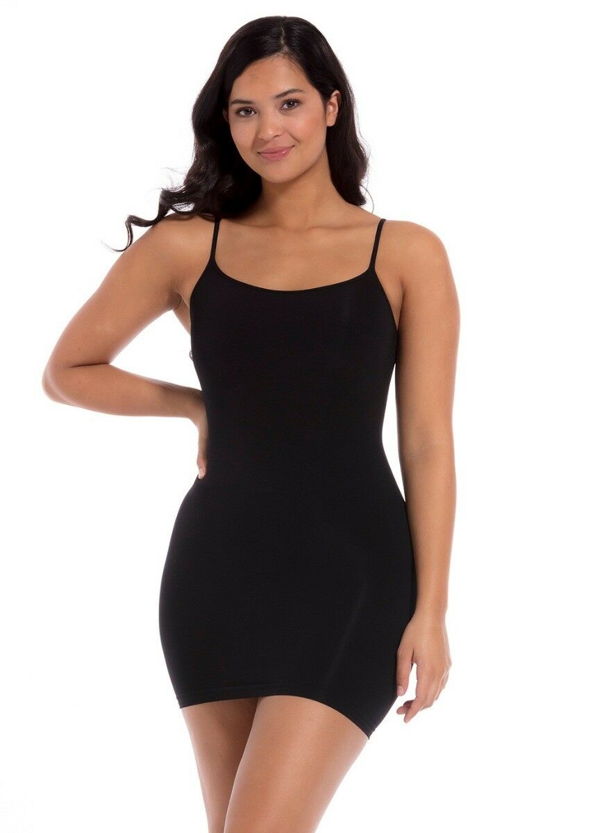 Dames Seamless Dress Zwart