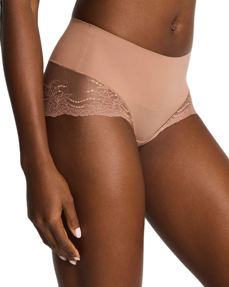 Spanx Dames SPANXsupersmooth Undietectable Lace Hi-Hipster Cinnamon