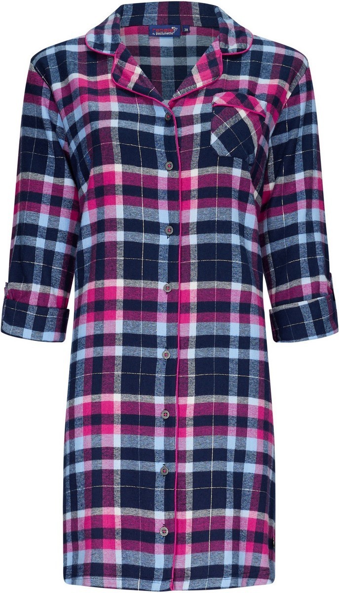 Dames Nachthemd Dark Pink