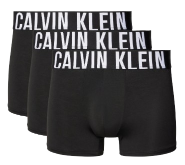 Intense Power Heren Trunk 3-Pack Zwart