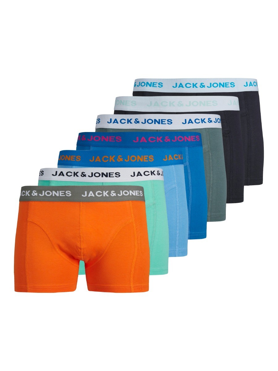 Heren Jaccarl Boxershorts 7-Pack Dark Navy