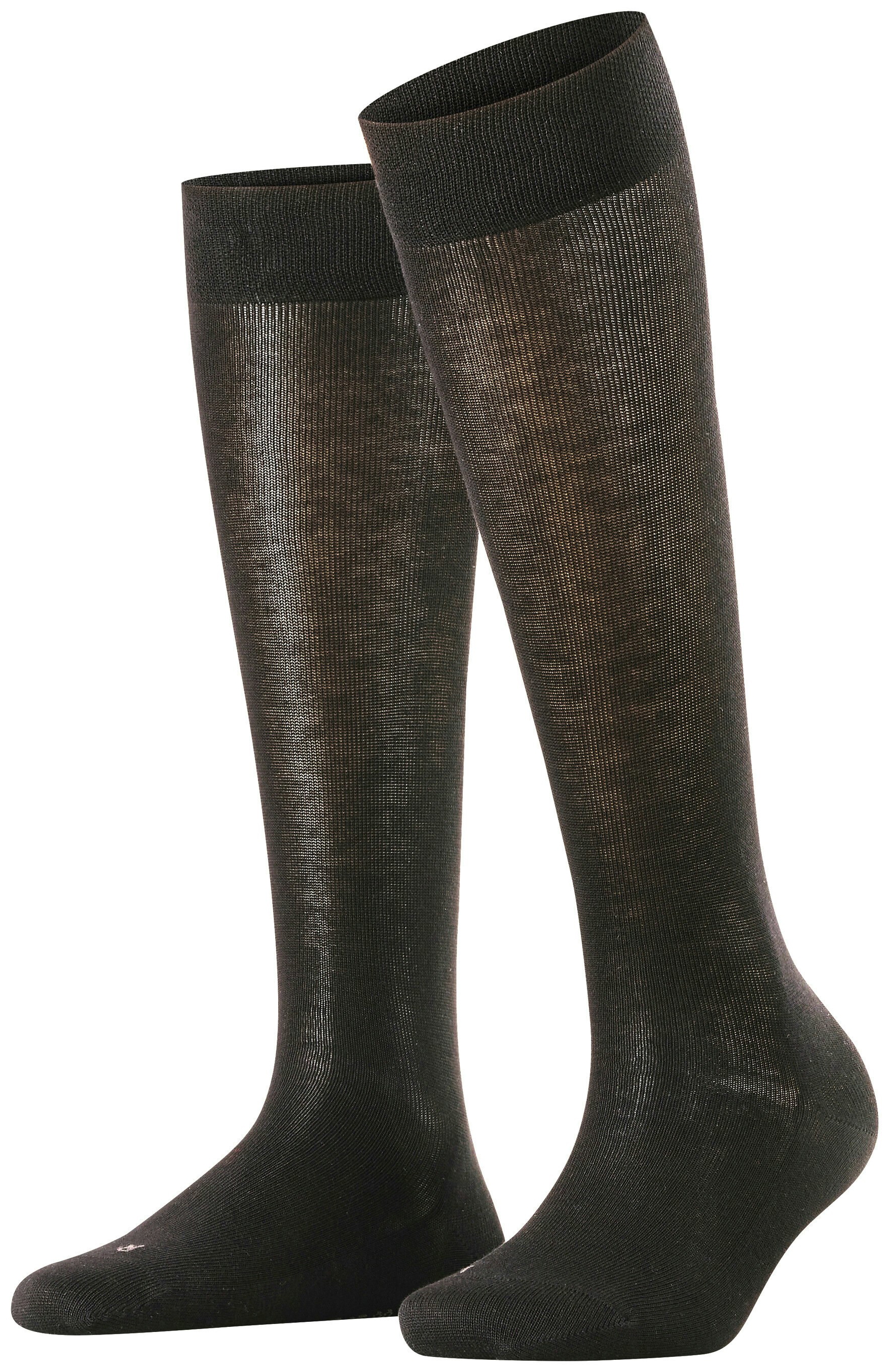 Dames Sensitive London Kniekousen Zwart