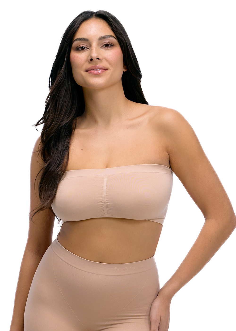 MAGIC Bodyfashion Dames Bandeau Bh Cappuccino