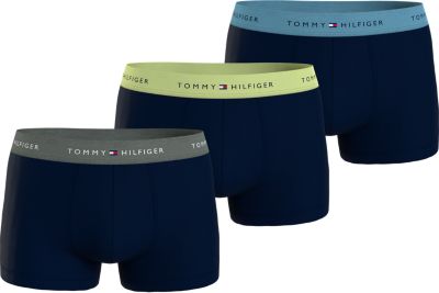 Heren Signature Essentials Trunk 3-Pack Groen