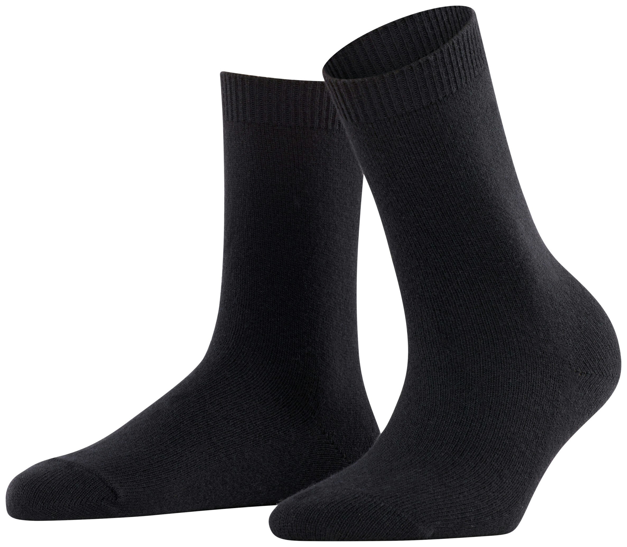 Dames Cosy Wool Sokken Zwart