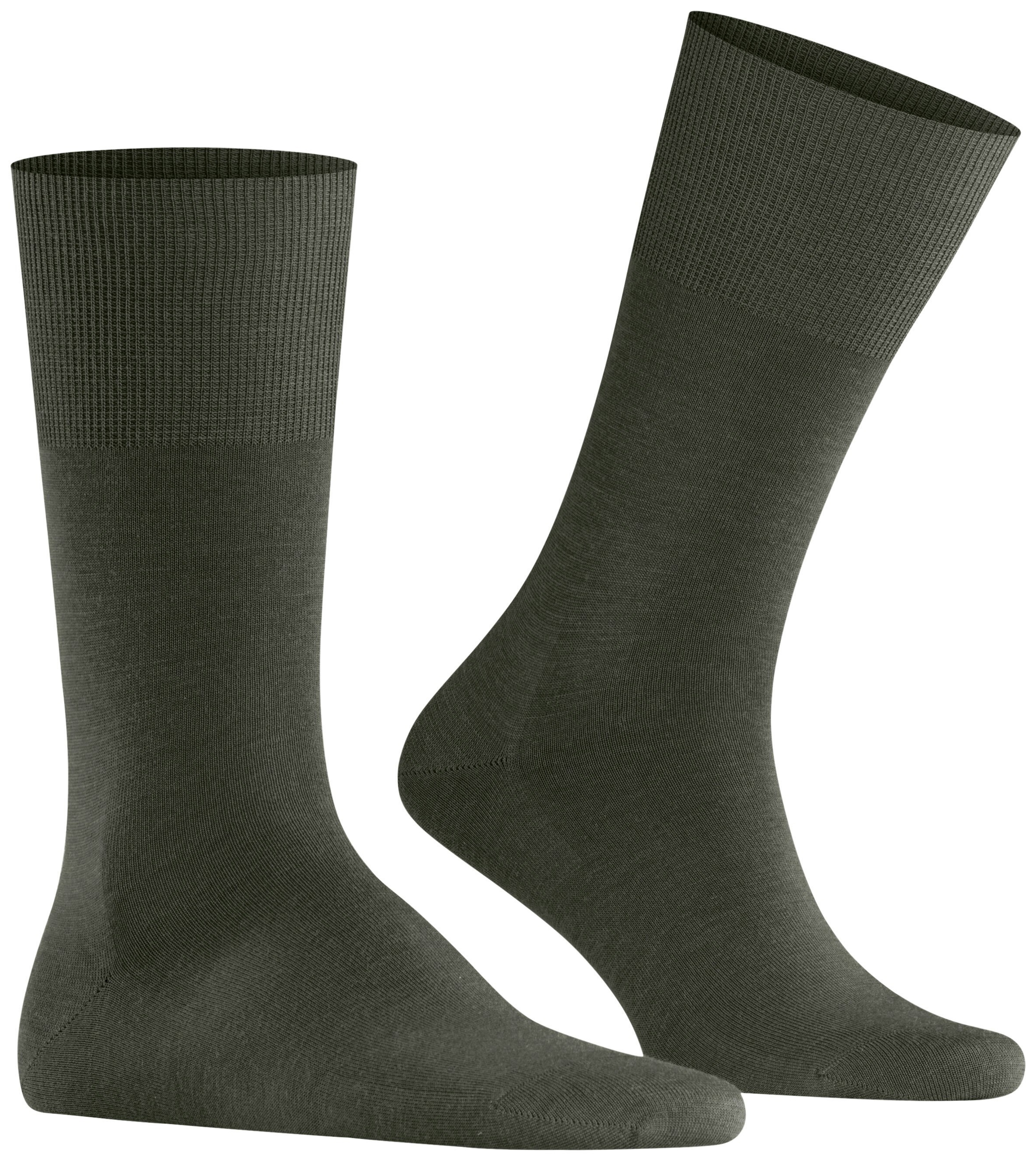 FALKE Heren Airport Sokken Green Melange