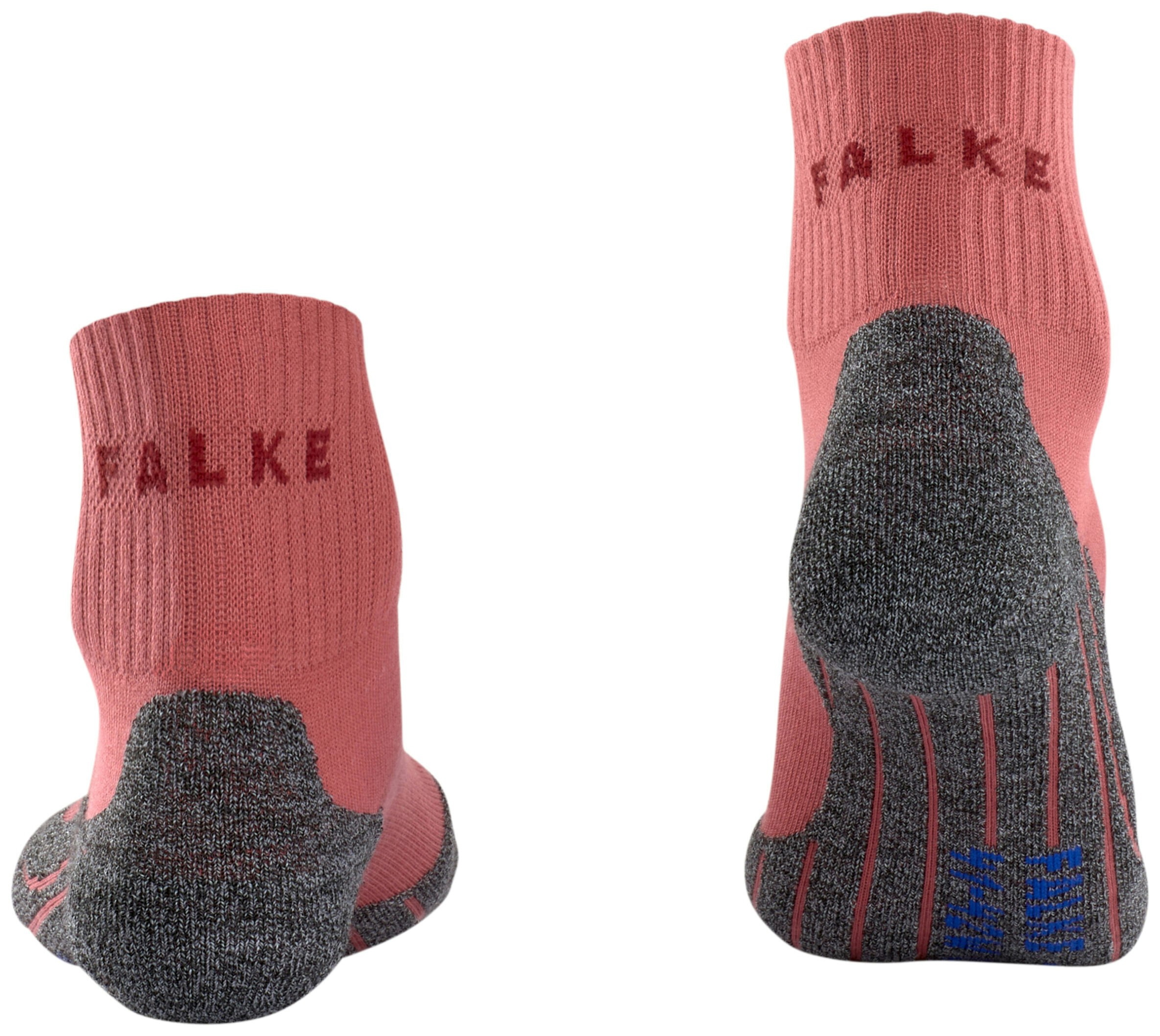 FALKE Dames TK2 Explore Cool Short Wandelsokken Mixed Berry