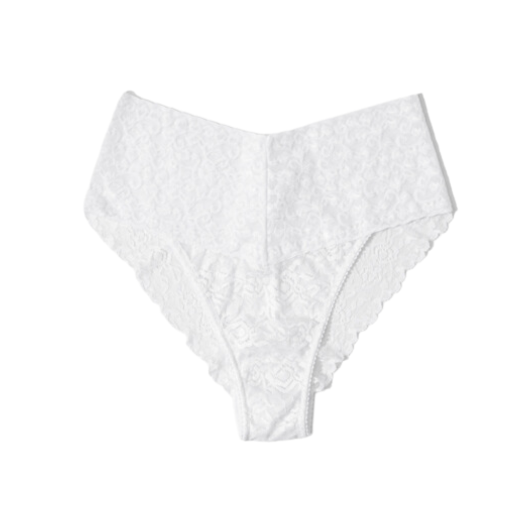 Dames High Waist Brazilian Coconut White