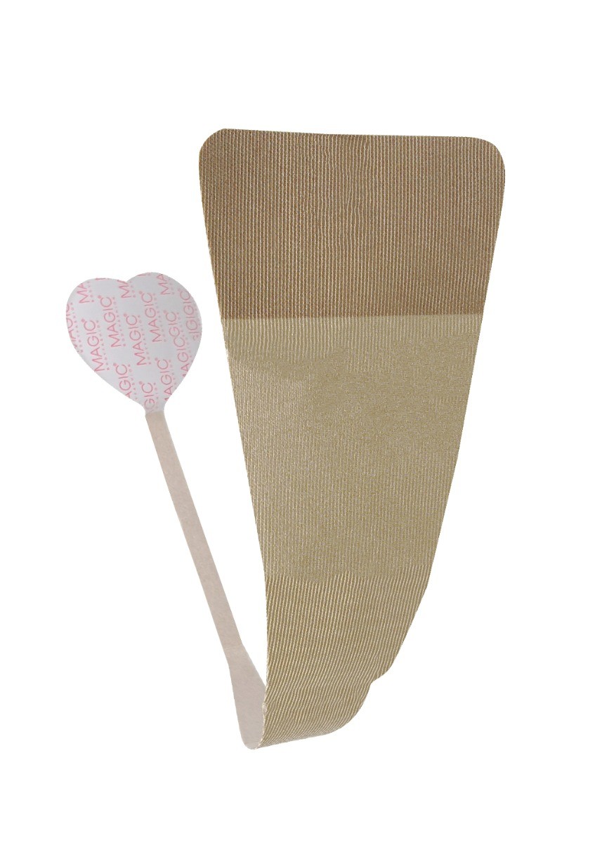 Dames Sticky Thong 4-Pack Latte
