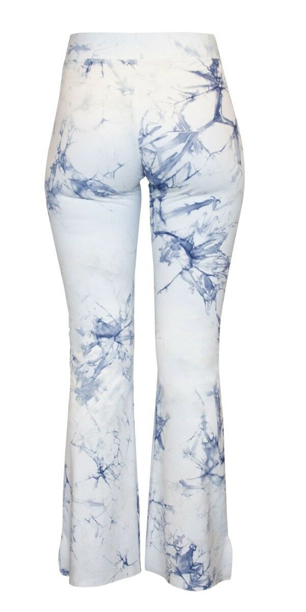 Dames Flared Pants Tie-Dye