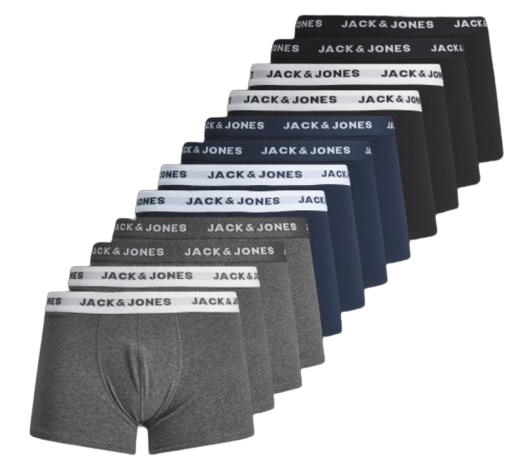 - Heren - Trunk Boxershorts - 12-Pack - Donkerblauw