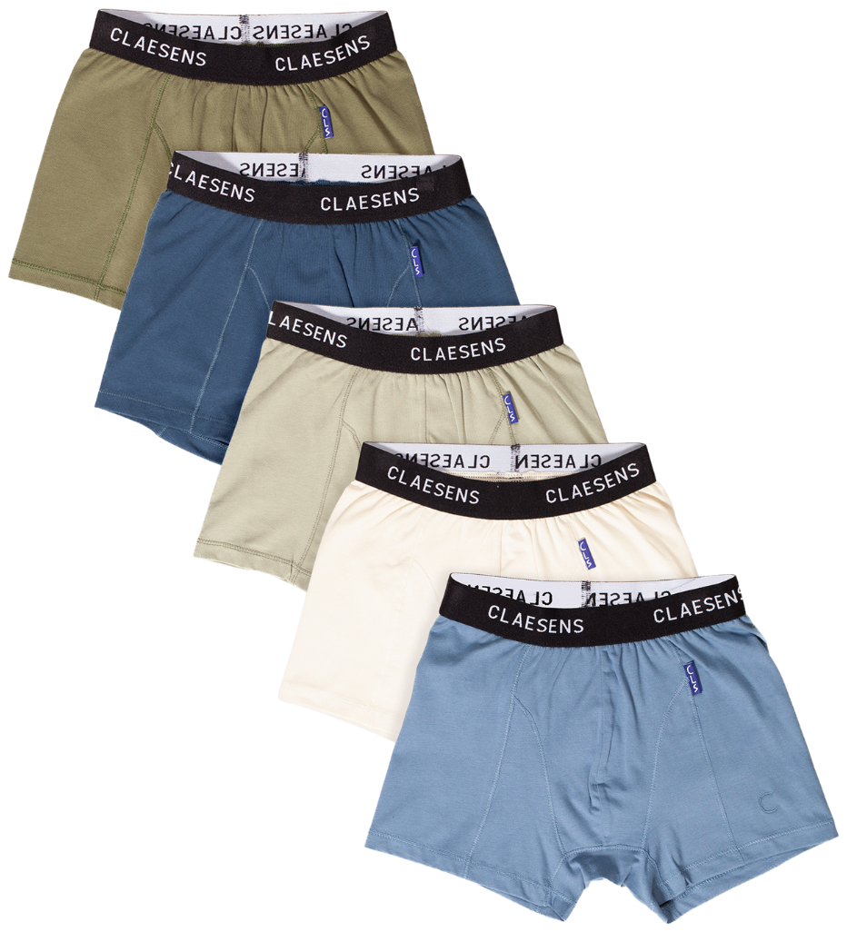 Claesens Jongens Boxershort 5-Pack Essentials Multi