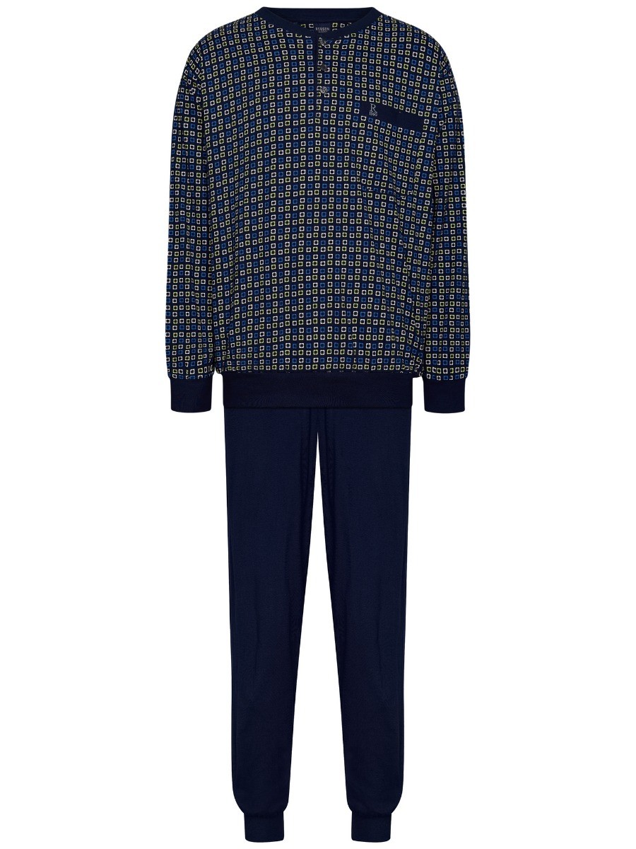Heren Pyjama Dark Blue