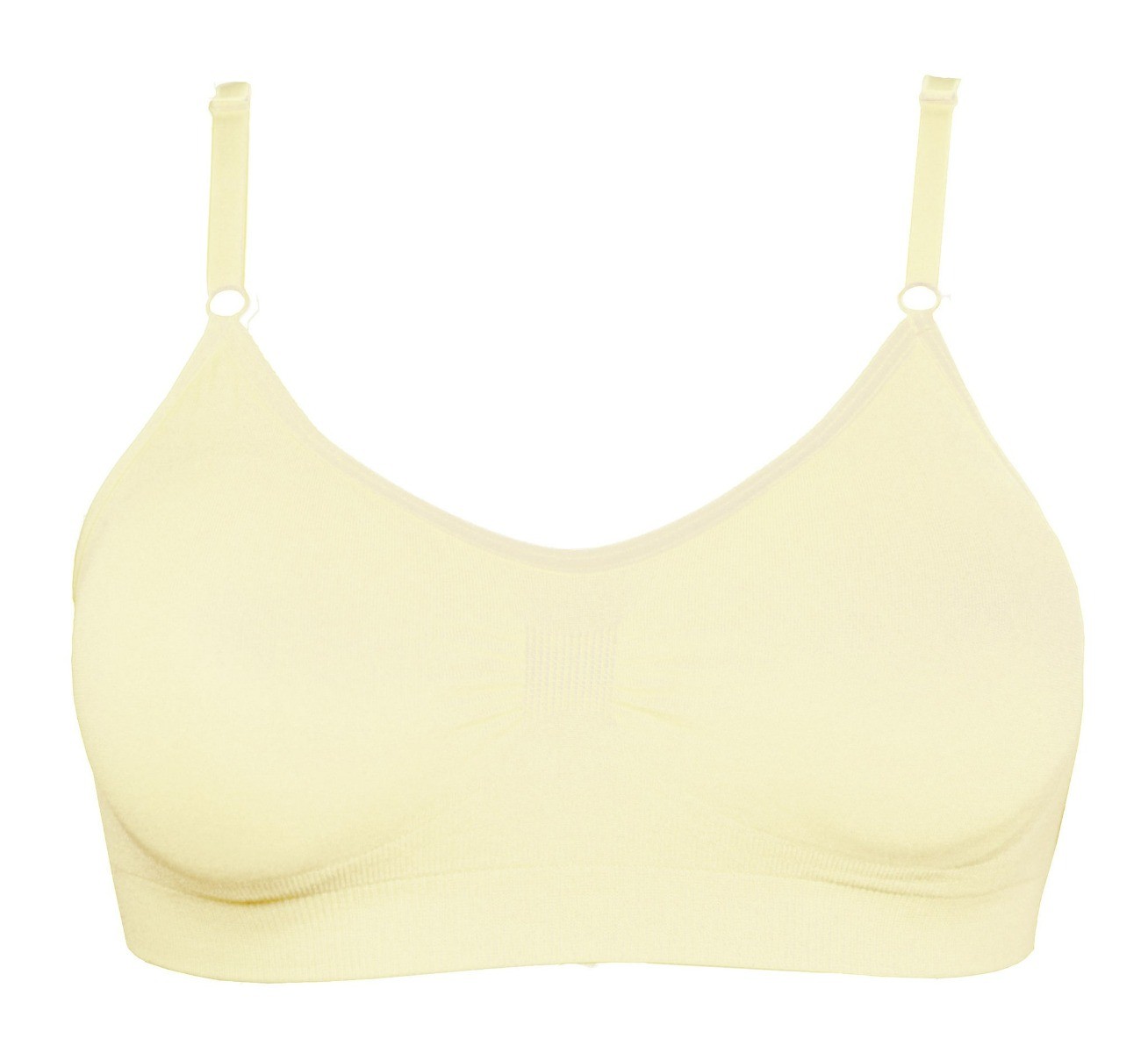 Dames Comfort Bra Met Spaghettibandjes Sunshine