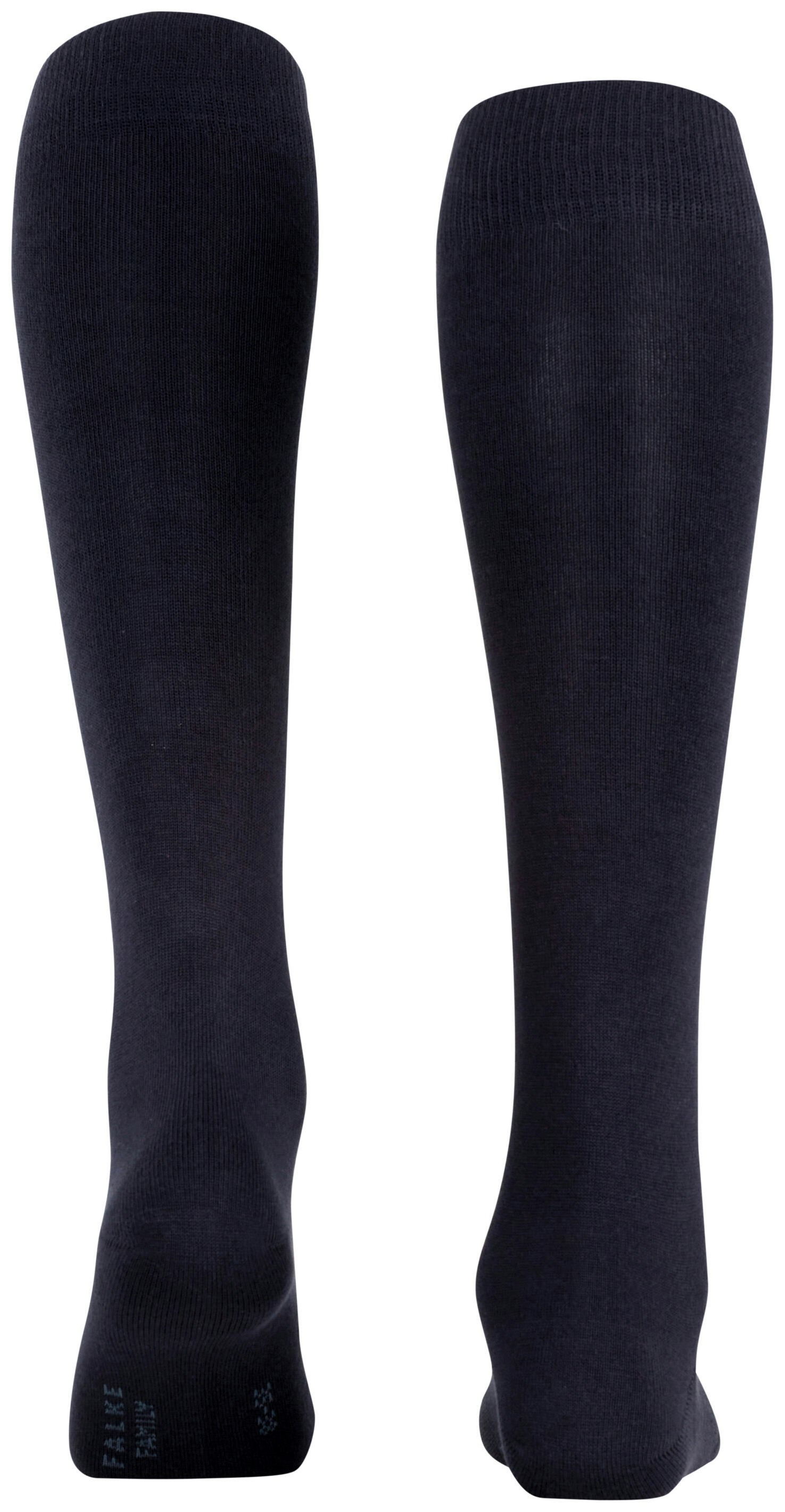 FALKE Dames Family Kniekousen Blauw