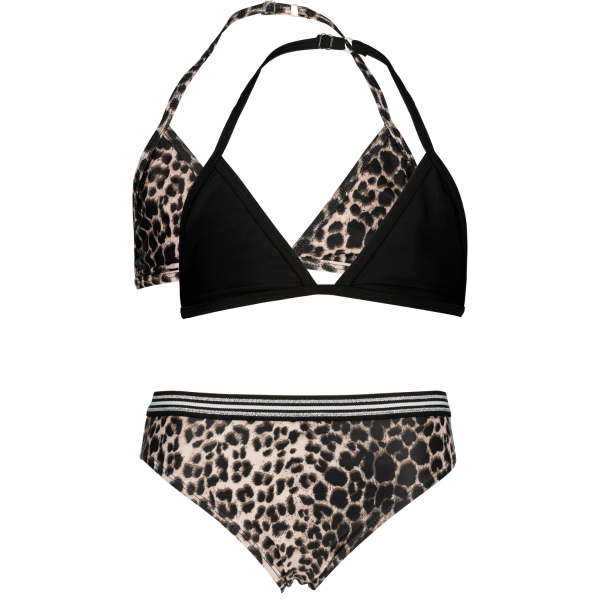 Meisjes Bikini Deep Black