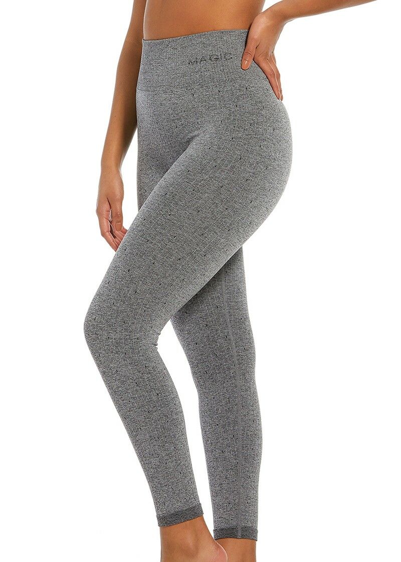 Dames High Waisted Legging Grijs