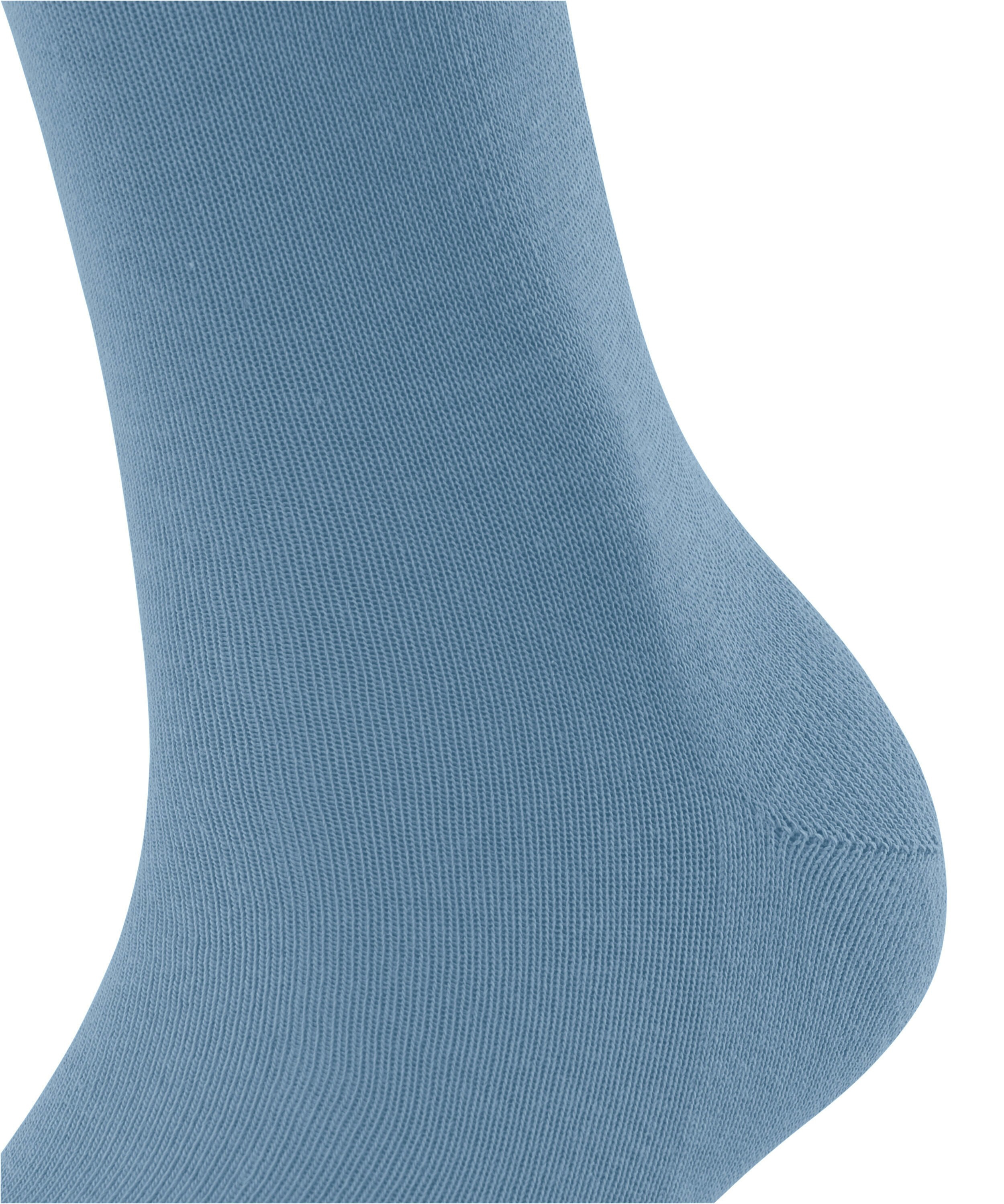 FALKE Dames Family Sokken Blauw