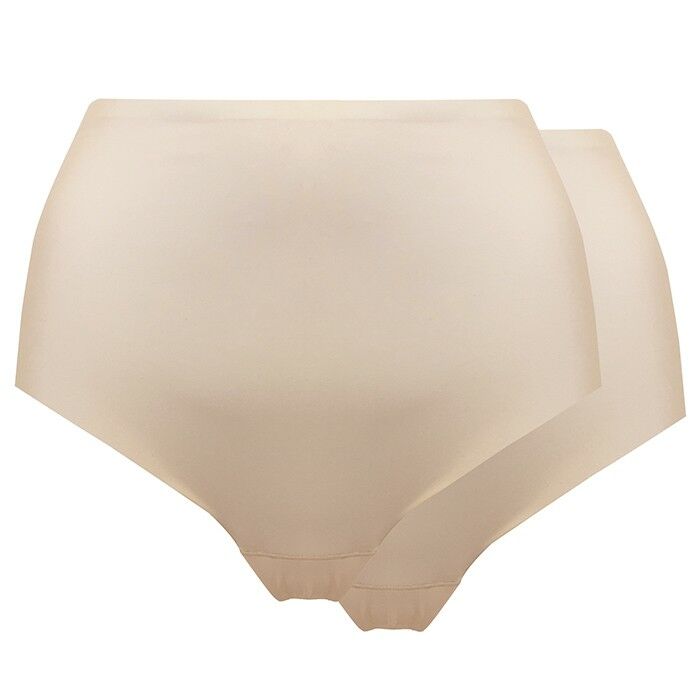 Dames Slip 2-Pack Latte