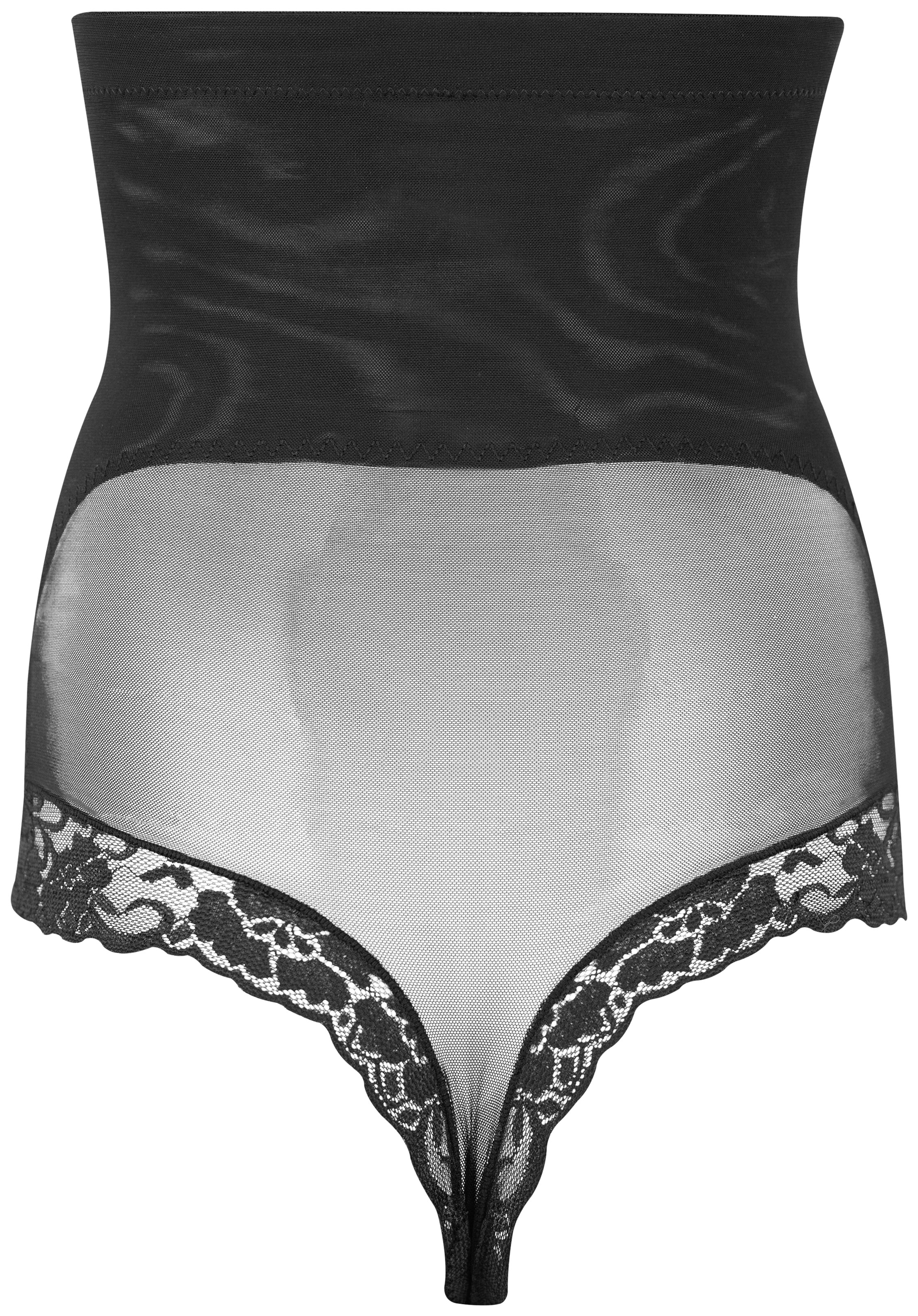 MAGIC Bodyfashion Dames Super Control Hi-Thong Black