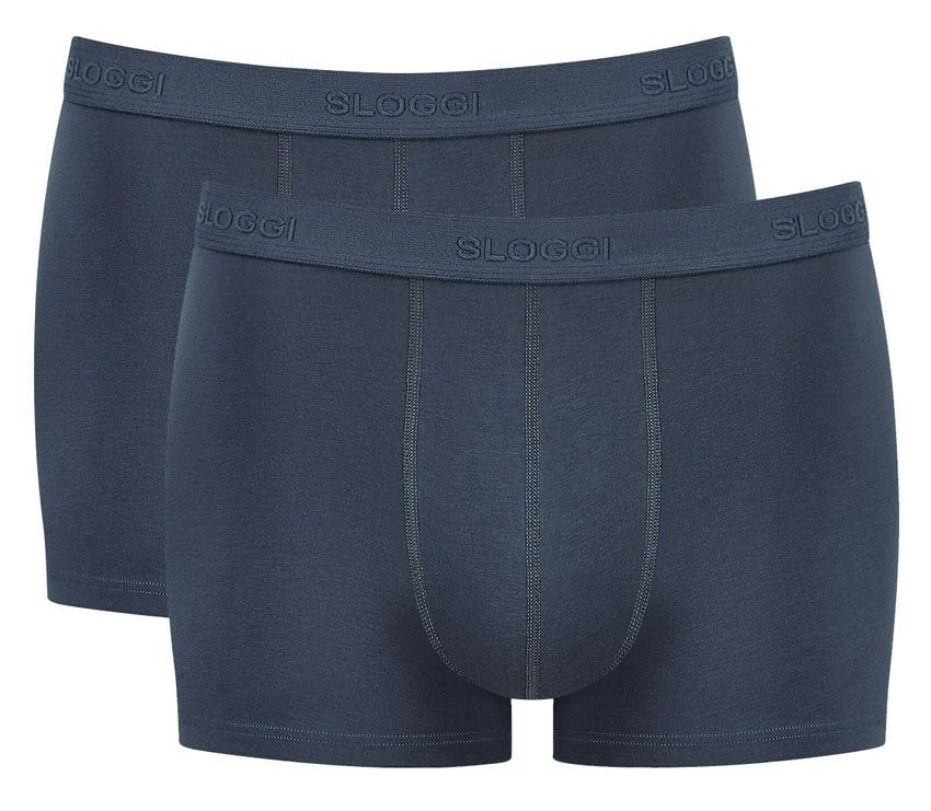 MEN 24/7 Heren Short 2-Pack Donkerblauw