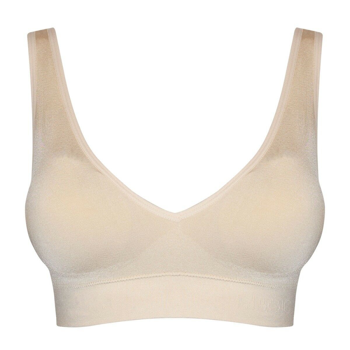 Dames Comfort Plunge BH Beige