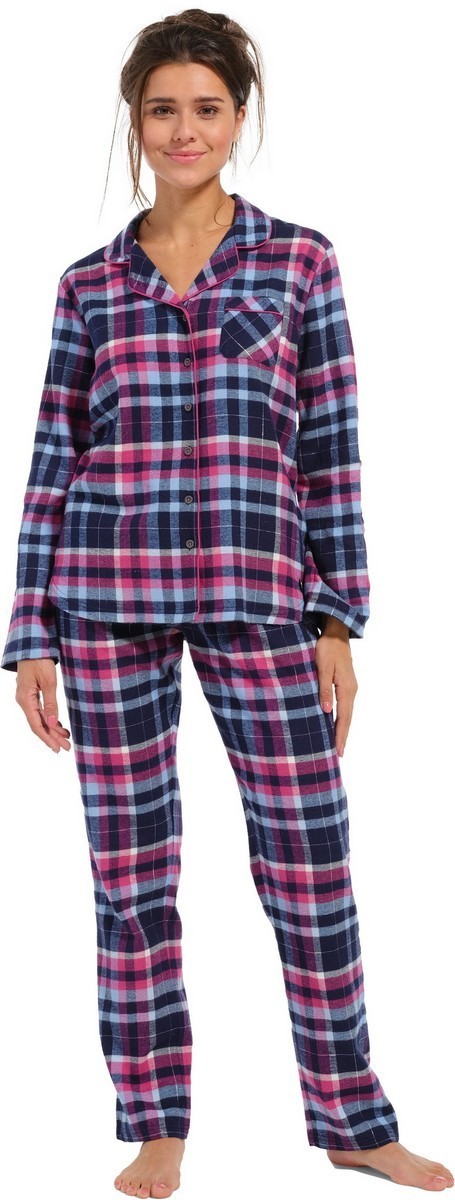 Dames Pyjama Dark Pink