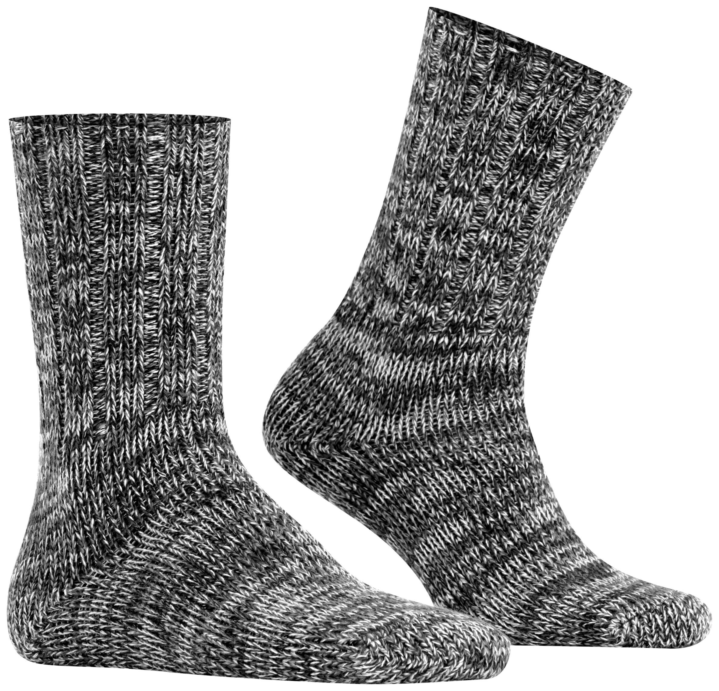 FALKE Heren Brooklyn Bootsokken Black