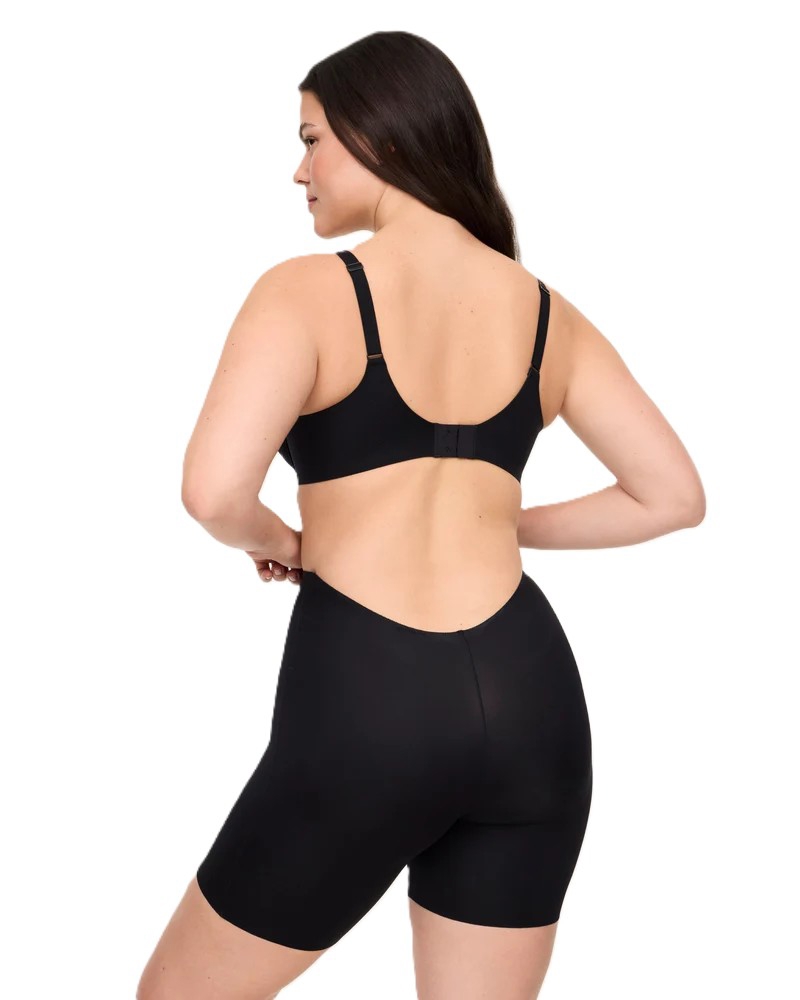 Spanx Dames SPANXshape SuitYourFancy Low-Back Midthigh Short Very Black