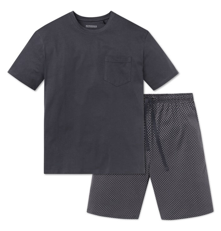 Ebony Heren Shortama Anthracite