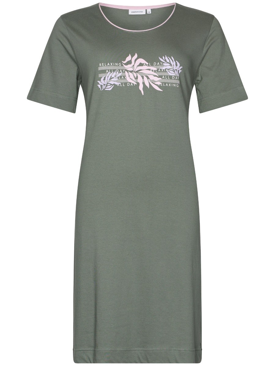 Dames Nachtjurk Dark Green