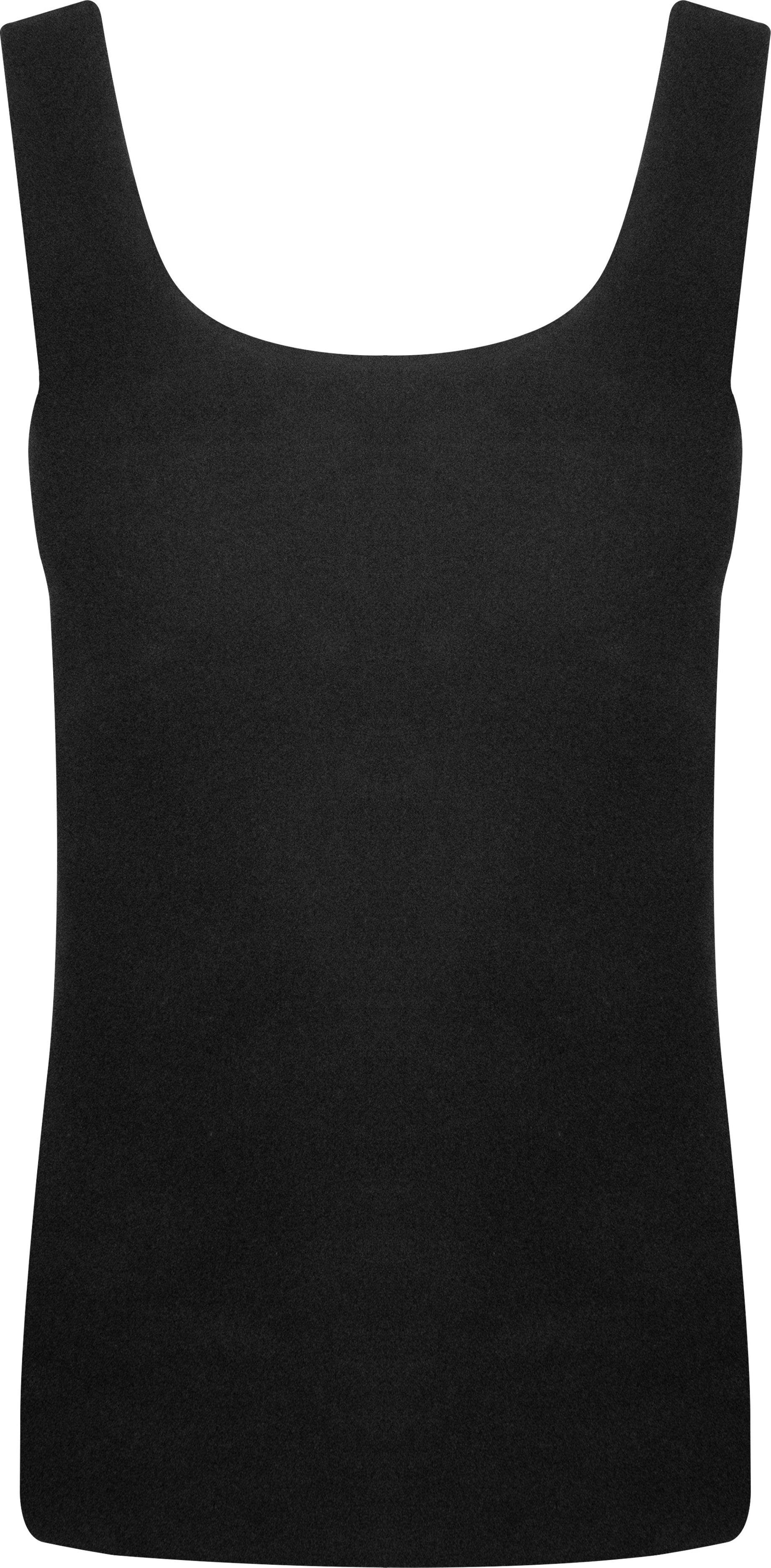 Dames Stay Warm Tanktop Black