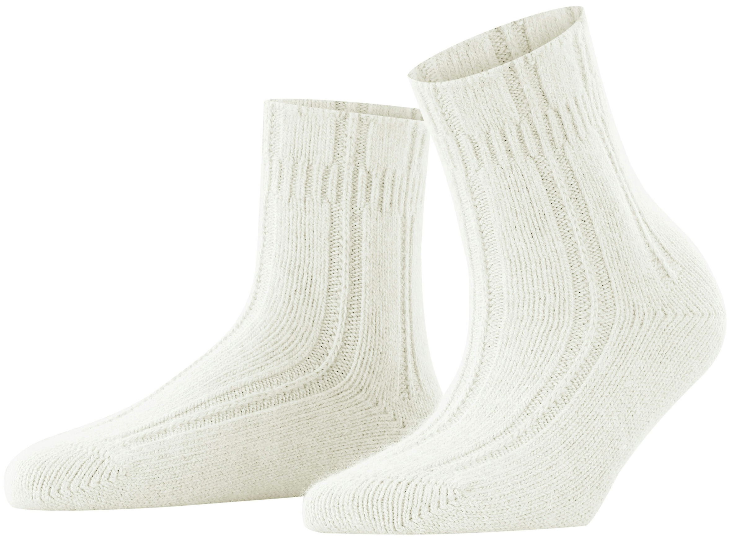 FALKE Dames Bedsock Huissokken Off-White